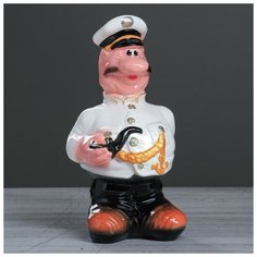 Копилка "Капитан", глянец, 29 см 884504 Керамика ручной работы