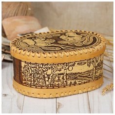 Шкатулка «Белки», береста 2679332 Сима ленд