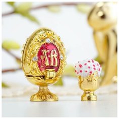 Яйцо-шкатулка «Верба» (кулич), 2 х 3,4 см 3931836 Сима ленд