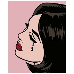 Печалька Раскраска картина по номерам на холсте