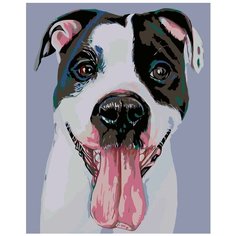 Хантер Раскраска картина по номерам на холсте