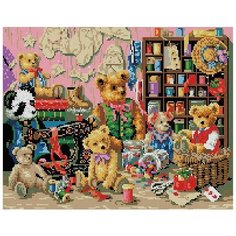 Плюшевая коллекция Мозаика на подрамнике 40х50 40х50 Белоснежка 302-ST-S