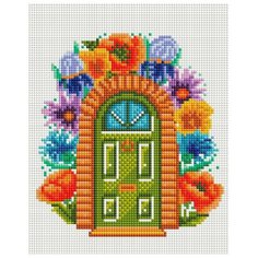 Мозаика на подрамнике 20*25 см Белоснежка 578-ST-S Сказочная дверь