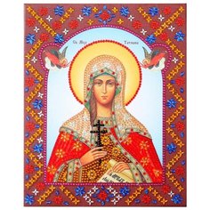 Алмазная вышивка 5D Color KIT "Святая Мученица Татьяна", 25x20