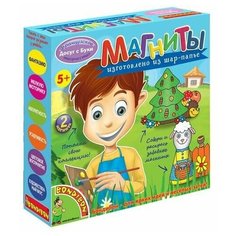 Набор для дет.творчества Магниты из шар-папье овечка и ёлочка, BONDIBON