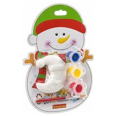 Набор для творчества Bondibon"Ёлочные украшения" на карте Снеговик