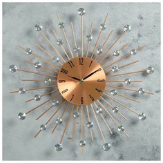 Часы настенные, серия: Ажур, "Сухан", d=40 см 4388693 Сима ленд