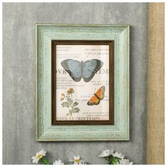 Фоторамка пластик 13х18 см "Марселье" светло-голубая 25х20х2 см 4781066 Сима ленд