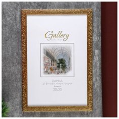 Фоторамка пластик Gallery 20х30 см 813 золото 4825877 Сима ленд