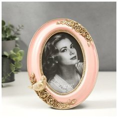 Фоторамка полистоун 10х15 см "Золотая птичка" 20,5х16 см 3714197 Сима ленд