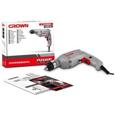 Безударная дрель Crown "CT10126C"