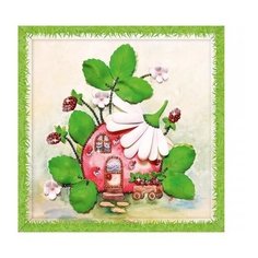 Набор для творчества мозаика из пайеток Земляничный аромат Волшебная мастерская