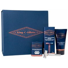 Набор для бритья King C. Gillette с Т-образным бритвенным станком