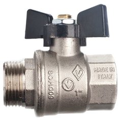 Кран шаровой Bugatti 1" HB (бабочка) серия Oregon 03070070