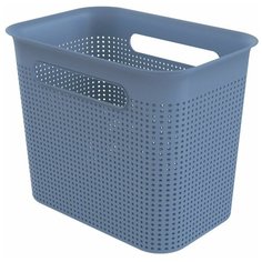 Корзина для хранения Rotho Brisen узкая 7 л 26,2*18,0*21,1 голубой горизонт