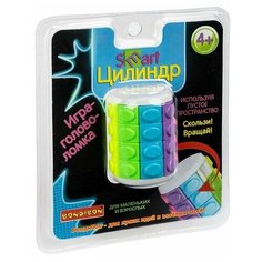 Игра-головоломка Smart Цилиндр 4 ряда, Bondibon, PVC 12,5*14,6*4,5 см, арт.340-1.