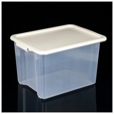 Контейнер для хранения Porter 21 л, цвет слоновая кость 4407568 Berossi