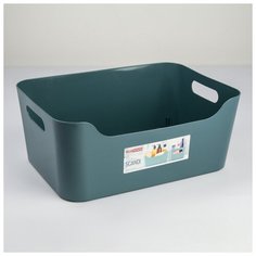 Корзина 10 л "Scandi", цвет серый 4859314 Econova