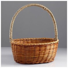 Корзина, 34×27×13/39 см, лоза, кукуруза 4427978 Сима ленд