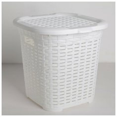 Корзина "Плетёная" 15 л, цвет белый 4700158 Dd Style