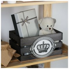 Ящик для хранения "Корона" 30х15х20 см 4367374 Сима ленд