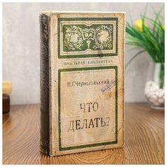 Сейф-шкатулка "Что делать" 21х14,5х5 см 472303 Сима ленд