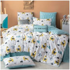 Комплект постельного белья ситрейд L334, размер Евро, сатин делюкс (100% египетский хлопок), наволочки 50х70 и 70x70 по 2 шт.