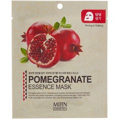 MIJIN Cosmetics тканевая маска Pomegranate Essence Mask Resilience and Vitality с экстрактом граната, 25 г