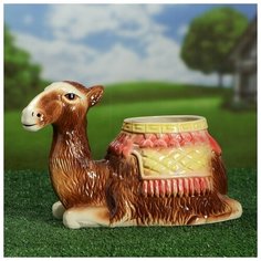 Фигурное кашпо "Верблюд", 3 л 1102231 Керамика ручной работы