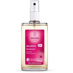 Weleda WILDROSE дезодорант, спрей, Wildrose 24 часа, 100 мл