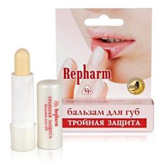 Repharm ПР0118 Бальзам для губ «тройная защита» противовирусный/гиалуронат натрия 5г