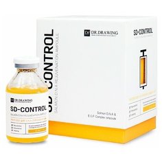 DR.DRAWING Skin Control Ampoule SD Омолаживающая сыворотка с ДНА лосося и EGF комплексом, 35 мл