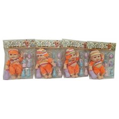 Игровой набор "Мой малыш", в комплекте кукла-пупс 20см., предм. 7шт. Shantoy Gepay Y23065086 Наша Игрушка
