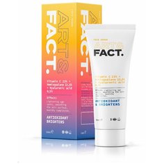 Сыворотка-суспензия для лица с витамином С 23 % с скваланом и гиалуроновой кислотой Art&Fact