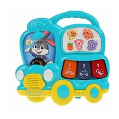 Музыкальная игрушка Жирафики Машинка-пианино звук, свет