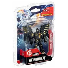 Трансформер 2в1 BONDIBOT Bondibon, робот-птерозавр, метал. детали, CRD 13,8*5,2*18,6 см, арт. E2007-