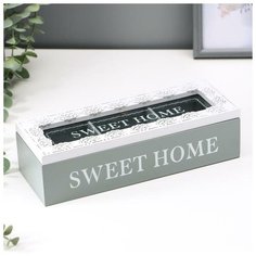 Шкатулка дерево с отделениями Swett home 6,5х24х9 см 3004659 Сима ленд