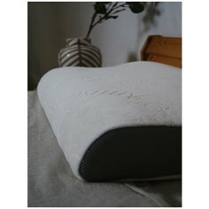 ASVETIDA Velour Antistress ERGO 60х40х10/12 Ортопедическая подушка с эффектом памяти Асветида
