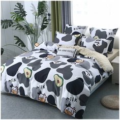 Комплект постельного белья ситрейд C485, размер Семейный, сатин (100% хлопок), наволочки 50х70 2 шт.