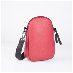 Сумка жен Соло, 14*6*19, отд на молнии, длин ремень, бордовый 5271639 Сима ленд