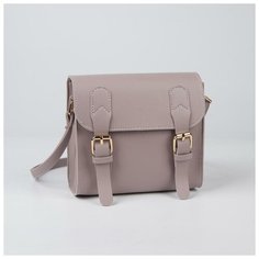 Сумка жен Джеки, 17*7*16, отд на клапане, н/карман, длин ремень, пудра 5306052 Сима ленд