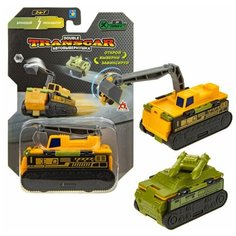 Машинка 1Toy Transcar Double, Бронебой-Экскаватор, 8 см (Т20787)