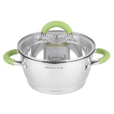Mercury Кастрюля с крышкой MercuryHaus 3 л 20х10 см MC-7092