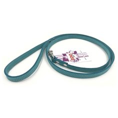 Поводок 1105б color line 2сл 10 мм нубук длина 1,2 м бирюзовый новинка Zo Oexpress