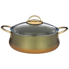 953-023 СОТЕЙНИК AGNESS СО СТЕКЛ. КРЫШКОЙ И АНТИПРИГАР. МРАМОРНЫМ ПОКРЫТИЕМ, СЕРИЯ