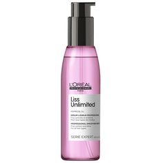 LOreal Professionnel Liss Unlimited Разглаживающая сыворотка для сияния и защиты от влажности, 125 мл