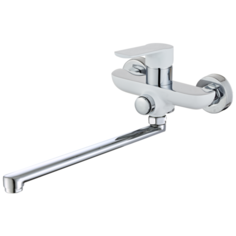 Смеситель для ванны HANSEN H22037F белый