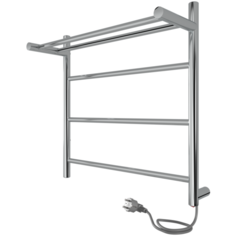 Полотенцесушитель электрический INDIGO Line с полкой 50/50 провод справа, с возможностью скрытого подключения