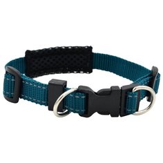 Ошейник 5321мв fresh line 20 мм капрон/сетка, светоотражающая нить, фастекс длина 20-30 см морская волна новинка (2 шт) Zo Oexpress