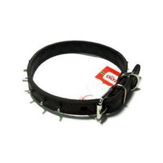 Ошейник 0613ч 2сл 18 мм ёж длина до 42 см черный (2 шт) Zo Oexpress